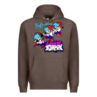 Coffee friday night funkin boyfriend Premium Hoodie - artisFamous