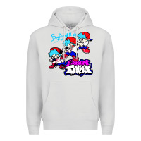 Dove Grey friday night funkin boyfriend Premium Hoodie - artisFamous