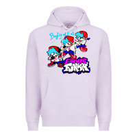 Lilac friday night funkin boyfriend Premium Hoodie - artisFamous