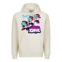 Oatmeal Heather friday night funkin boyfriend Premium Hoodie - artisFamous