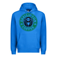 True Royal skeleton coffee halloween Premium Hoodie - artisFamous