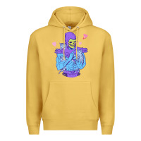 Antique Gold skeletor's cat Premium Hoodie - artisFamous