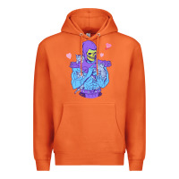 Carrot skeletor's cat Premium Hoodie - artisFamous