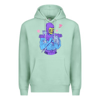 Seafoam skeletor's cat Premium Hoodie - artisFamous