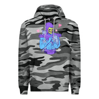 Slate Camo skeletor's cat Premium Hoodie - artisFamous