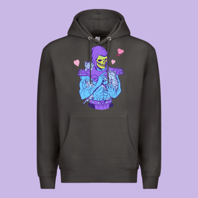 Skeletor's Cat Premium Hoodie Designed By Artisfamous
