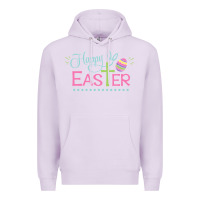 Lilac happy easter Premium Hoodie - artisFamous