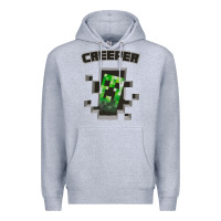 Heather Grey creeper Premium Hoodie - artisFamous