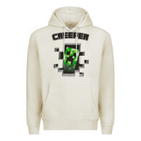 Oatmeal Heather creeper Premium Hoodie - artisFamous