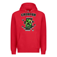 Red creeper Premium Hoodie - artisFamous