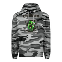 Slate Camo creeper Premium Hoodie - artisFamous