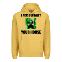 Antique Gold creeper meme Premium Hoodie - artisFamous
