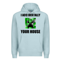 Blue Mist creeper meme Premium Hoodie - artisFamous