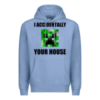 Colony Blue creeper meme Premium Hoodie - artisFamous