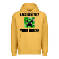 Mustard creeper meme Premium Hoodie - artisFamous