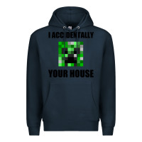 Navy creeper meme Premium Hoodie - artisFamous
