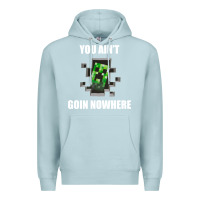 Blue Mist creeper meme Premium Hoodie - artisFamous