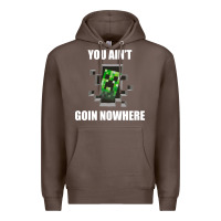 Coffee creeper meme Premium Hoodie - artisFamous