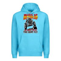 Ocean Blue funny mudding Premium Hoodie - artisFamous