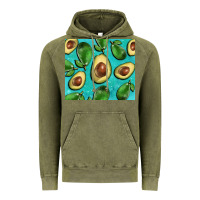 Vintage Olive avacadoblue tumbler Vintage Hoodie - BarkalooDesign