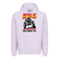 Lilac funny mudding Premium Hoodie - artisFamous