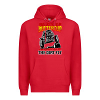 Red funny mudding Premium Hoodie - artisFamous