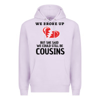 Lilac funny redneck white trash Premium Hoodie - artisFamous