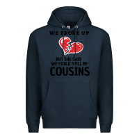 Navy funny redneck white trash Premium Hoodie - artisFamous