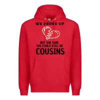 Red funny redneck white trash Premium Hoodie - artisFamous