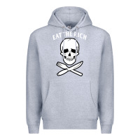 Heather Grey protest socialist communist Premium Hoodie - artisFamous