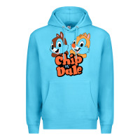Ocean Blue chip n dale Premium Hoodie - artisFamous