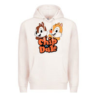 Pale Pink chip n dale Premium Hoodie - artisFamous