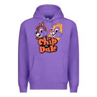 Purple chip n dale Premium Hoodie - artisFamous