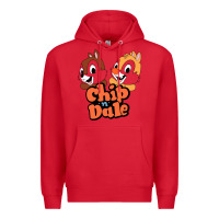 Red chip n dale Premium Hoodie - artisFamous