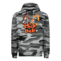 Slate Camo chip n dale Premium Hoodie - artisFamous