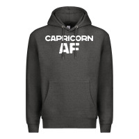 Charcoal Heather capricorn af zodiac sign Premium Hoodie - artisFamous