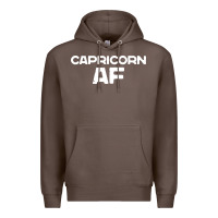 Capricorn Af Zodiac Sign Premium Hoodie | Teevron
