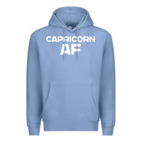 Colony Blue capricorn af zodiac sign Premium Hoodie - artisFamous
