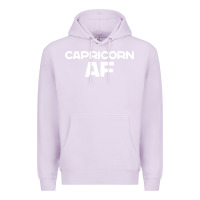 Lilac capricorn af zodiac sign Premium Hoodie - artisFamous