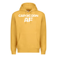 Mustard capricorn af zodiac sign Premium Hoodie - artisFamous