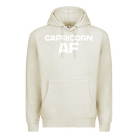 Oatmeal Heather capricorn af zodiac sign Premium Hoodie - artisFamous