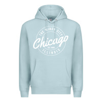 Blue Mist chicago Premium Hoodie - artisFamous