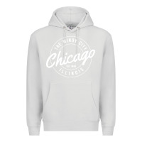 Dove Grey chicago Premium Hoodie - artisFamous