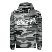 Slate Camo chicago Premium Hoodie - artisFamous