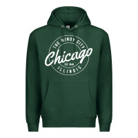 Sports Green chicago Premium Hoodie - artisFamous