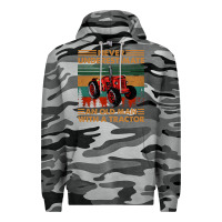 Slate Camo never underestimate an old man with a tractor retro vintage Premium Hoodie - artisFamous