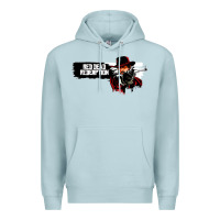 Blue Mist red dead redemption Premium Hoodie - artisFamous