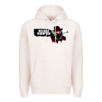 Pale Pink red dead redemption Premium Hoodie - artisFamous