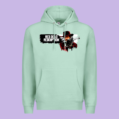 Red Dead Redemption Premium Hoodie Designed By Artisfamous