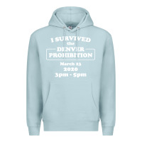 Blue Mist i survived denver prohibition 2020 Premium Hoodie - artisFamous